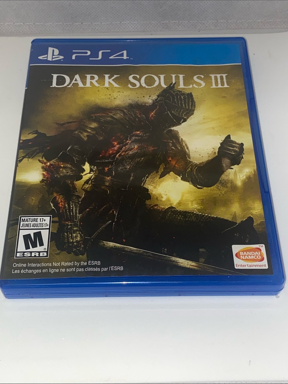 PlayStation 4 Dark Souls III - Black & Gold Cover